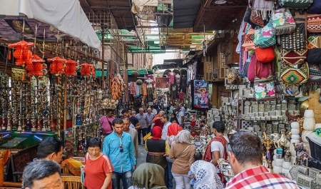 Excursions de marchés locaux au Caire