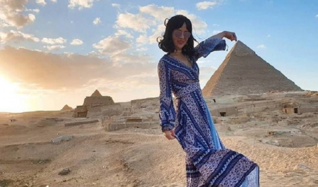 Visite des pyramides de Gizeh au Caire