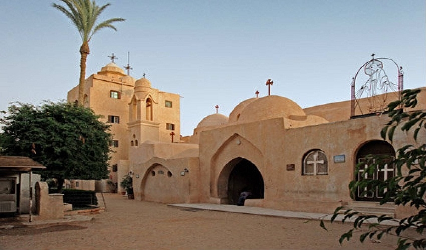 Visite de Wadi el Natrun, monastère d'Anba Bishoy