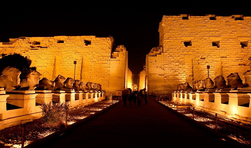 Son et Lumière au temple Karnak