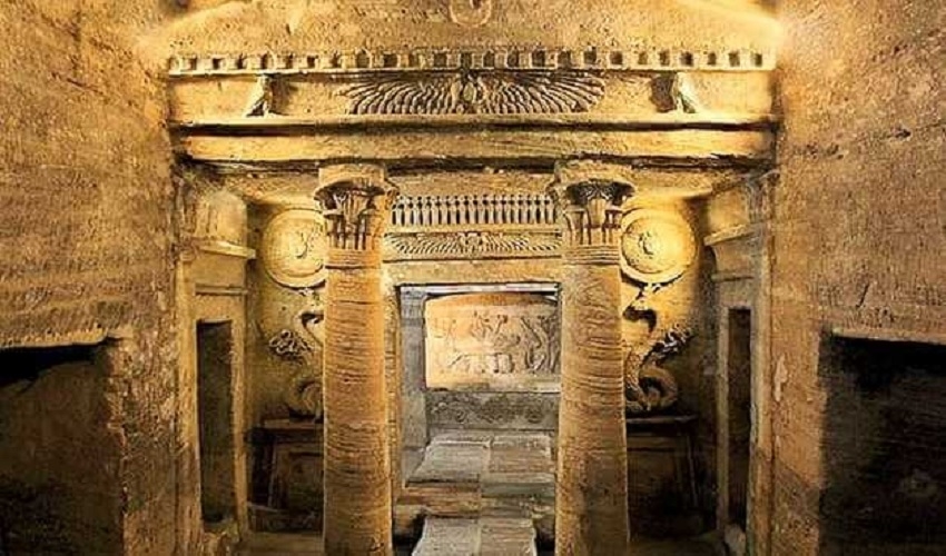 catacombes de Kom El Choqafa de Alexandrie