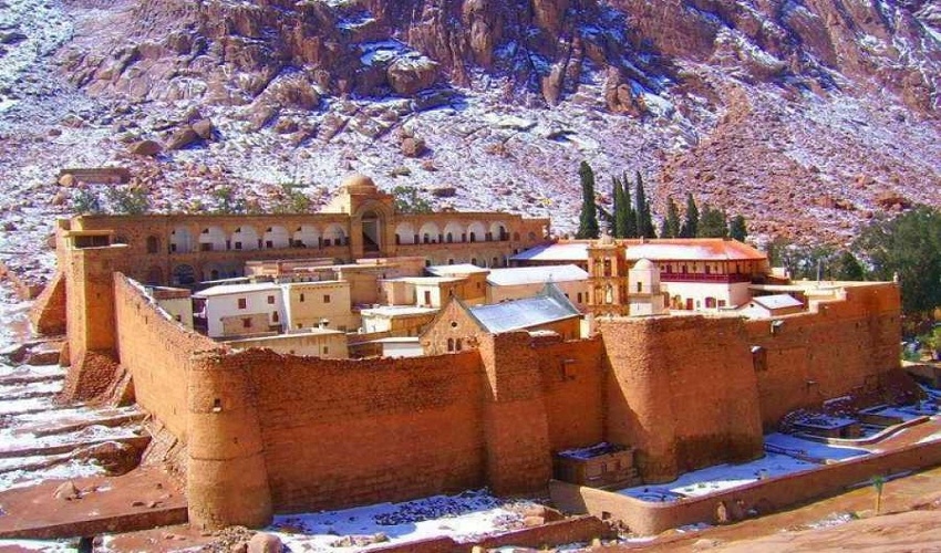 Tour Monastère St, Catherine depuis Taba