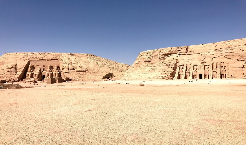 Temple d'Abou Simbel et temple Néfertari