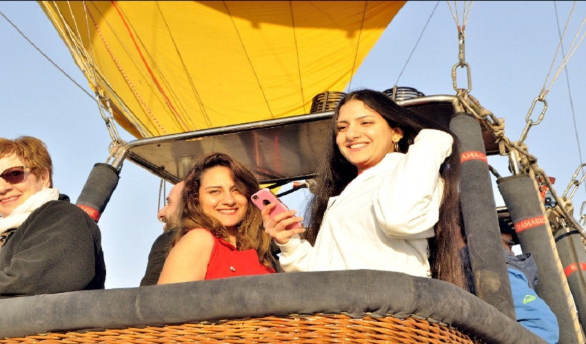 Voyage en montgolfière, croisière sur le Nil à Louxor